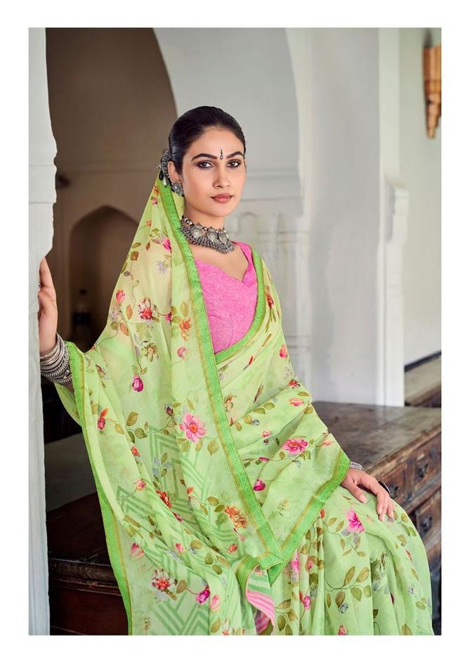 Kashvi Sara Ethnic Wear Wholesale Printed Designer Sarees Catalog